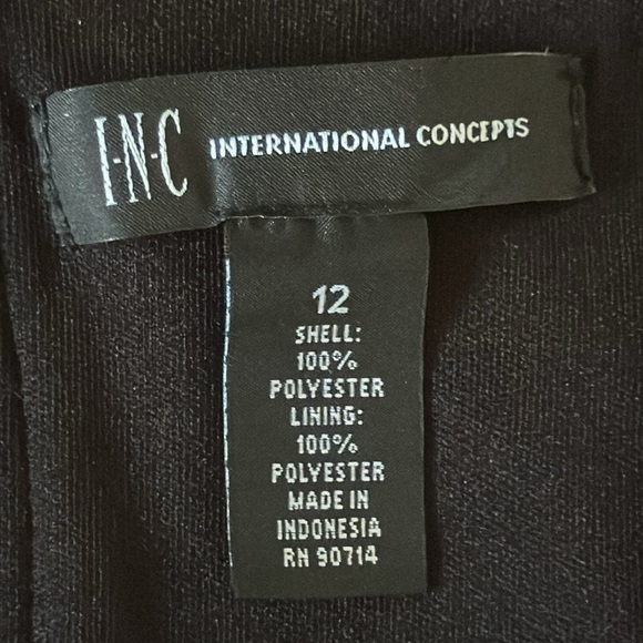 INC International Concepts Women’s Floral Halter Maxi Dress Size 12 - Picture 7 of 7